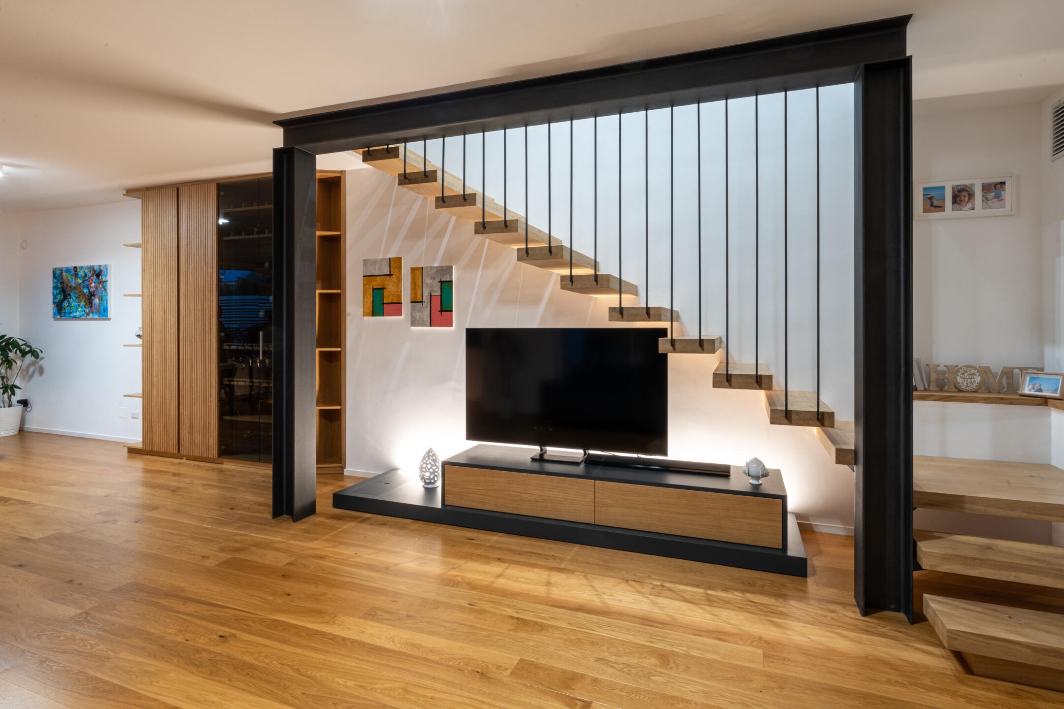 living su misura in legno massello design Bari Coletta